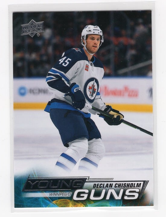 Declan Chisholm 2022-23 Upper Deck Series 2 Young Guns #486