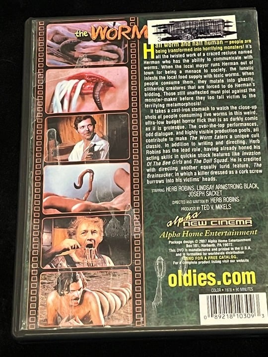 The Work Eaters DVD Cult Classics Collections Ted V. Mikels Presents!