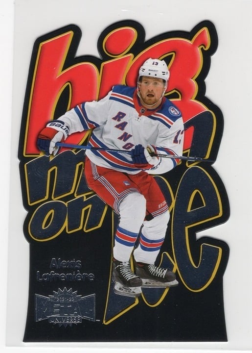Alex Lafreniere Big Man on Ice Skybox Metal Universe BM-3