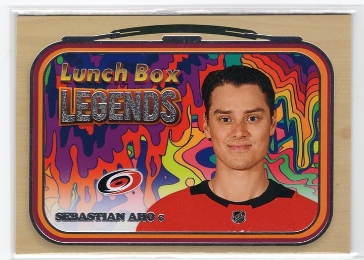 Sebastian Aho Lunch Box Legends 2022-23 Upper Deck Series 2 #LB-18