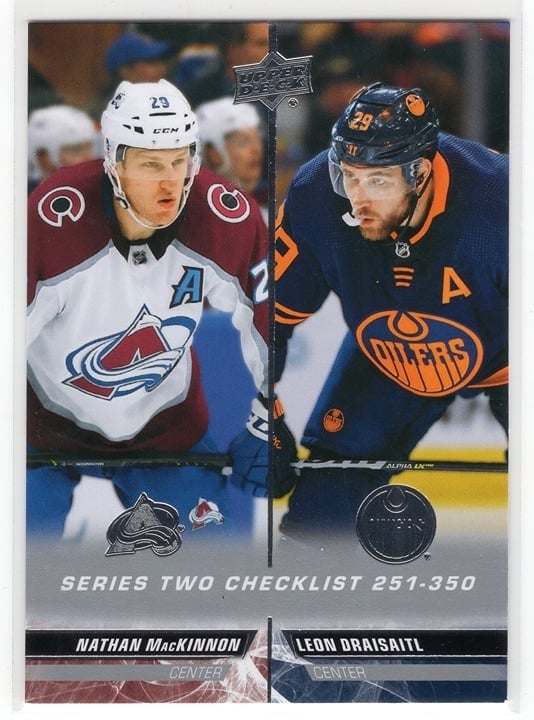 Series Two Checklist MacKinnon Draisaitl #449