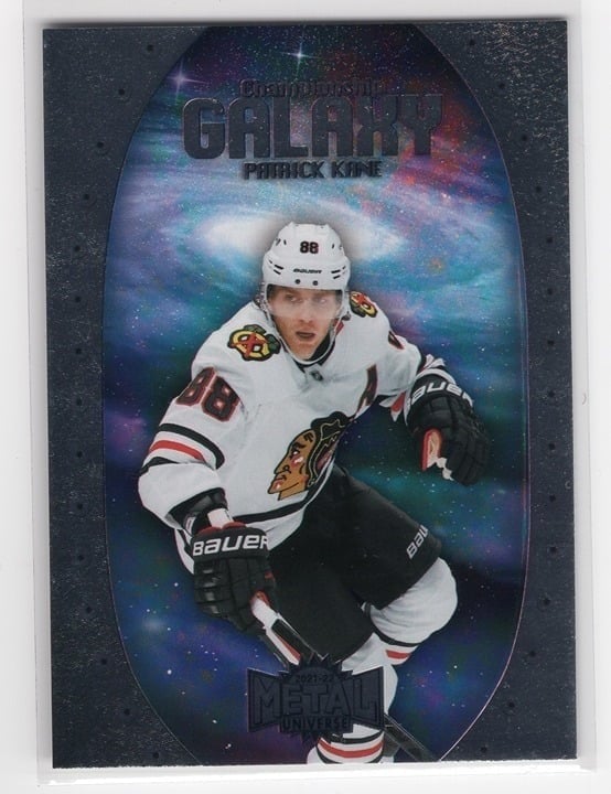 Patrick Kane 2021-22 Skybox Metal Universe Championship Galaxy #CG-10