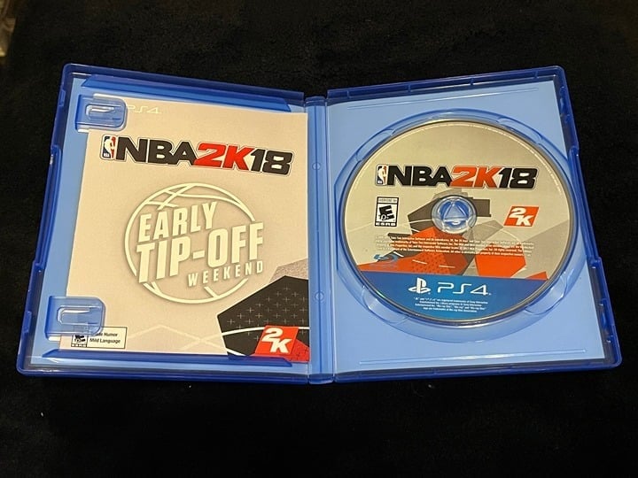 NBA2K18 PS4 Playstation 4 Kyrie Irving Great Condition