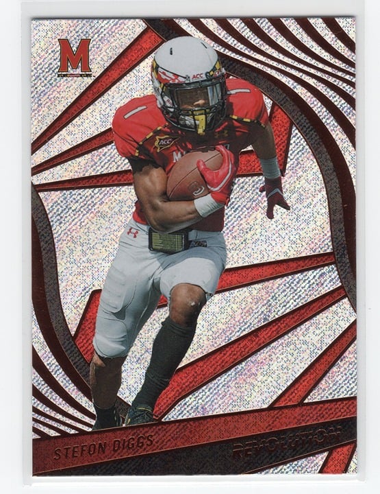 Stefon Diggs 2023 Panini Chronicles Revolution Draft Picks Maryland #96