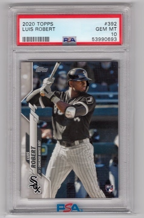 Luis Robert 2020 Topps PSA 10 Chicago White Sox #392