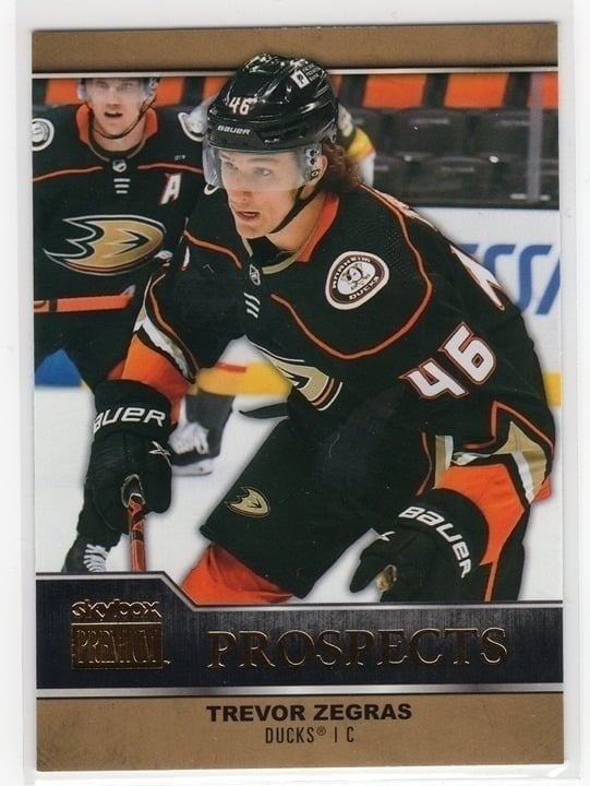 Trevor Zegras 2021-22 Skybox Metal Universe Prospects #PP-25