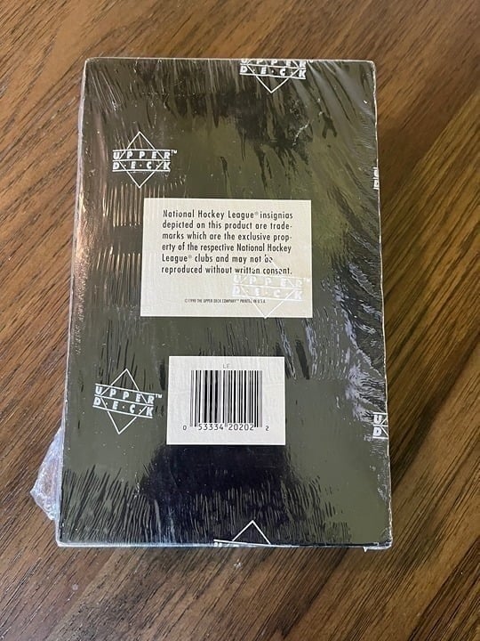 Upper Deck Factory Sealed 1990-91 Hobby Box