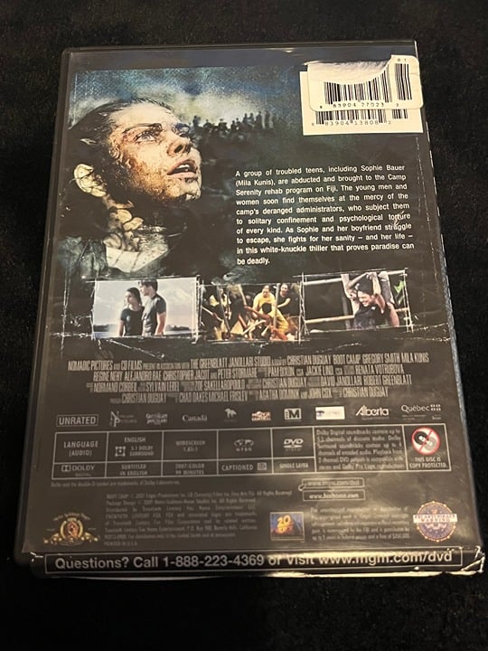 Boot Camp Unrated DVD Mila Kunis Gregory Smith