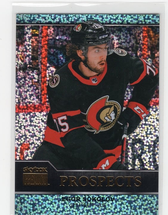 Egor Sokolov 2021-22 Upper Deck Premier Prospects Sapphire #PP-43