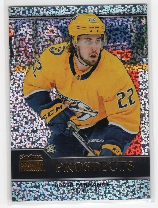 David Farrance 2021-22 Skybox Metal Universe Prospects Premium #PP-22