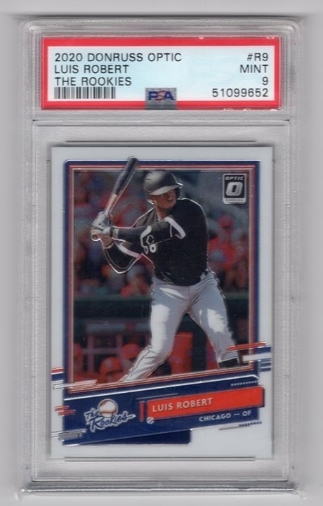 Luis Robert 2020 Donruss Optic The Rookies PSA 9 #R9