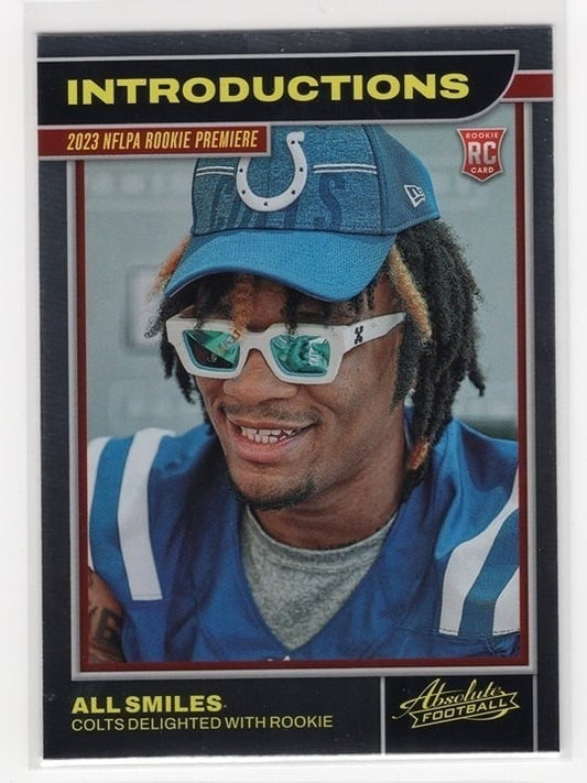 Anthony Richardson 2023 Panini Introductions All Smiles #2