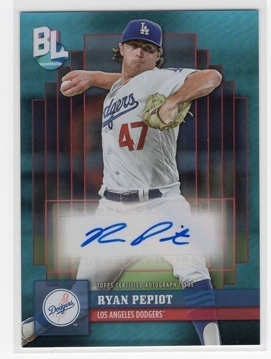 Ryan Pepiot 2024 Topps Big League Baseball Autograph Card #BLA-RP