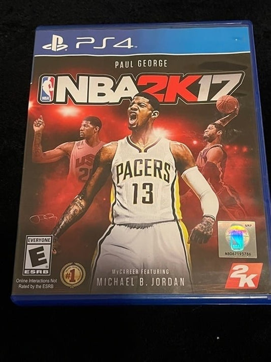 NBA 2K17 PS4 Playstation 4  2K Sports Excellent Condition - Paul George