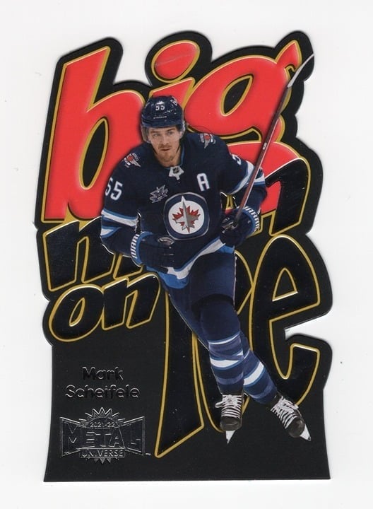 Mark Scheifele 2022 Metal Universe Big Man on Ice #BM-24