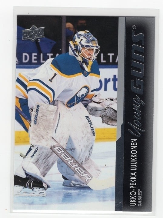 Ukko-Pekka Luukkonen 2021-22 Upper Deck Series 1 - Young Guns #202