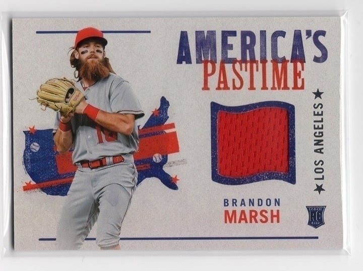 Brandon Marsh 2022 Panini Americas Pastime Baseball Rookie Card #APS-BM