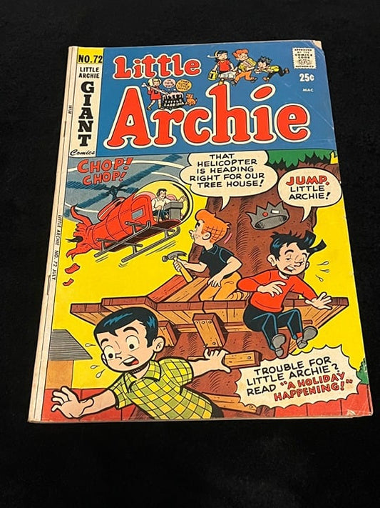 Little Archie July 1972 #72 Good Condition