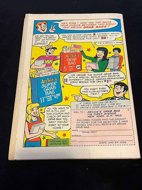 Little Archie July 1972 #72 Good Condition