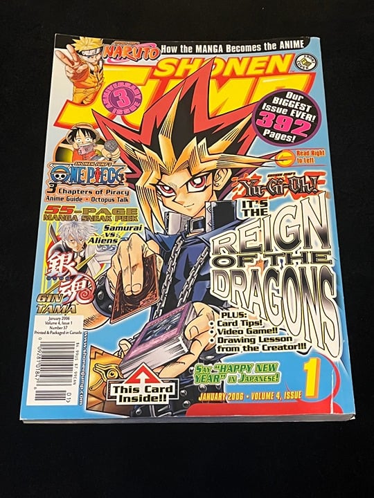 Shonen Jump 392 Pages January 2006 Volume 4 Issue 1 English