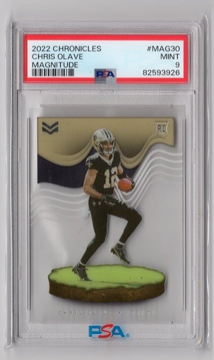 Chris Olave 2022 Chonicles Magnitude PSA 9 #MAG30