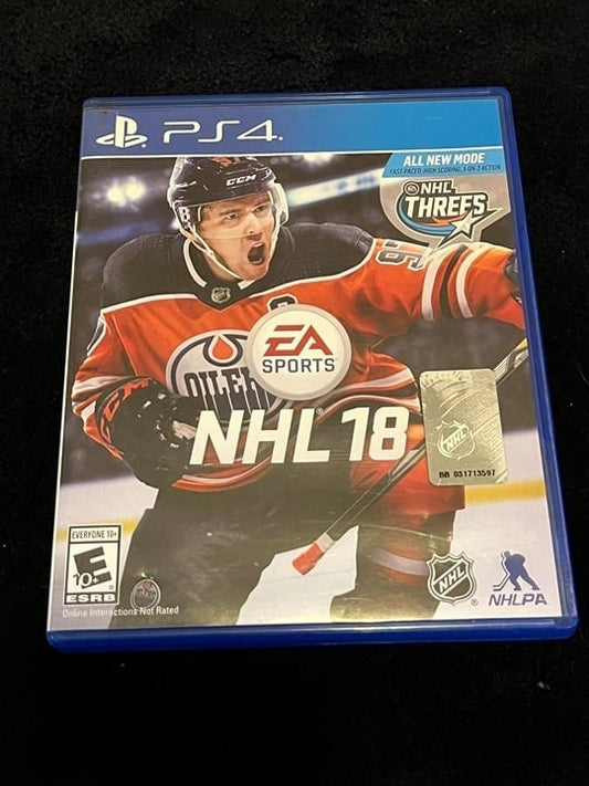 NHL 18 NHL Threes Mode PS4 Playstation 4 Great Condition