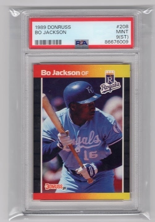 Bo Jackson 1989 Donruss PSA 9