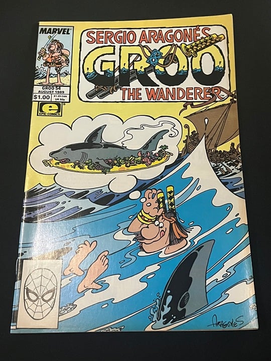 Groo The Wanderer #54 August 1989 - Sergio Aragones