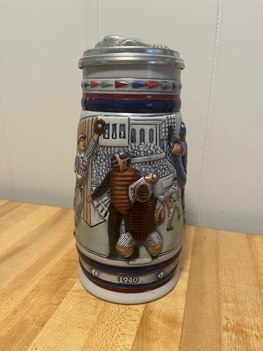 1984 Vintage Avon "History of Baseball" Stein Fantastic Condition #09275