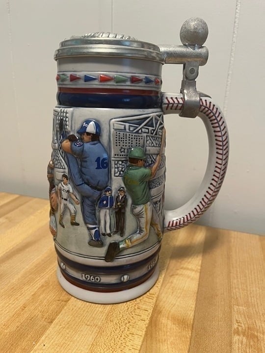 1984 Vintage Avon "History of Baseball" Stein Fantastic Condition #09275