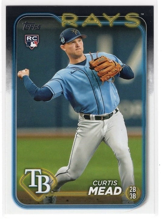 Curtis Mead 2024 Topps Series 1 Rookie Card #82