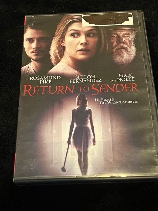 Return to Sender DVD - Rosamund Pike - Shiloh Fernandez - Nick Nolte