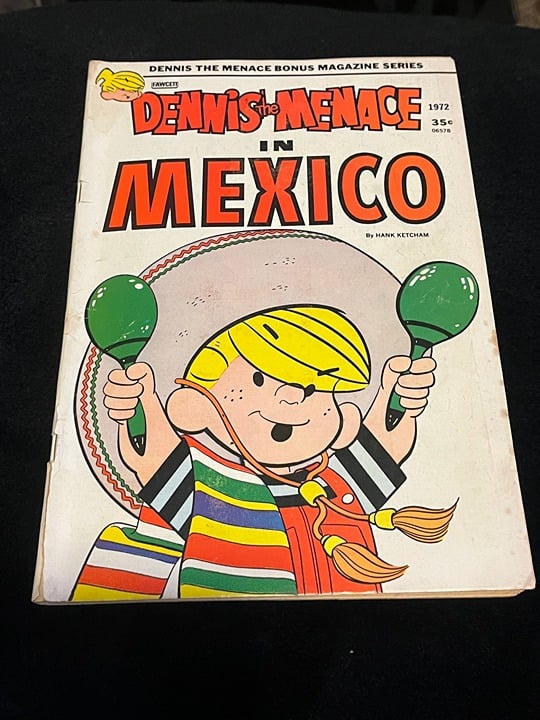 Dennis the Menace in Mexico 1972 #0657B