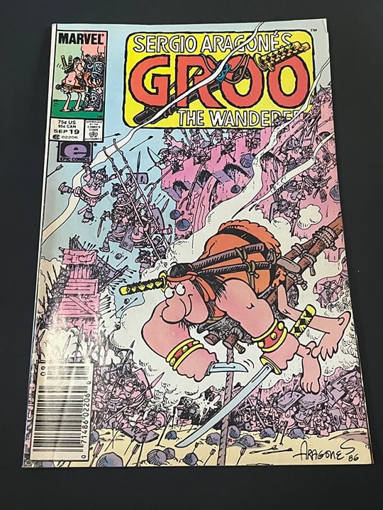 Groo The Wanderer #19 September 1986 - Sergio Aragones