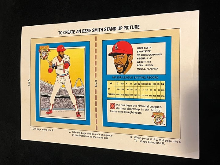 Ozzie Smith in the Kid Who Kid Comic - Sports Illustrated - Great Shape