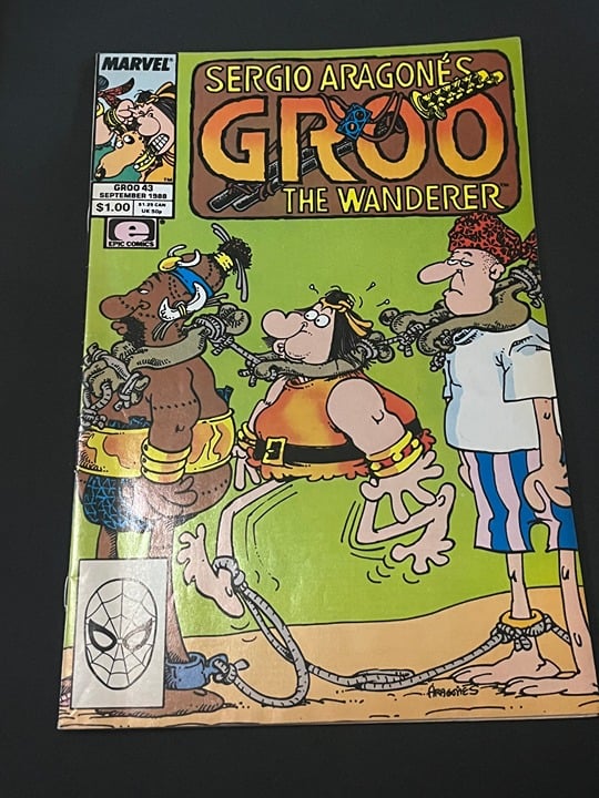 Groo The Wanderer #43 September 1988 - Sergio Aragones