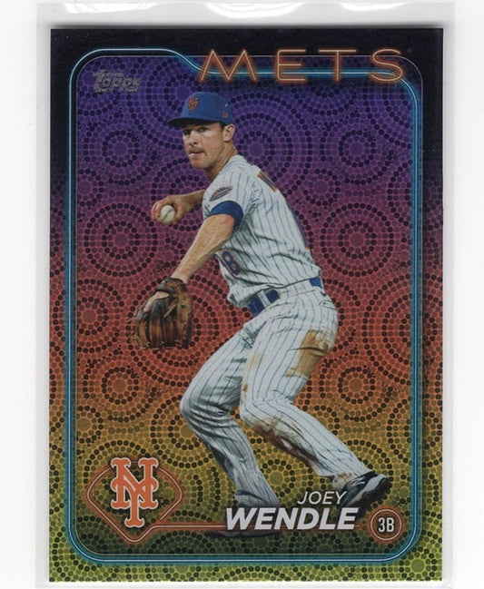 Joey Wendle 2024 Topps Series Two Fireworks  Foil #577