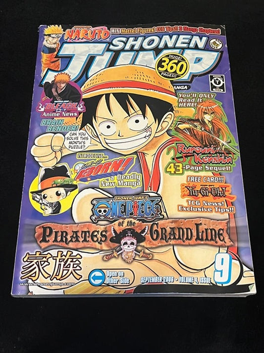 Shonen Jump 360 Pages September 2006 Volume 4 Issue 9 English