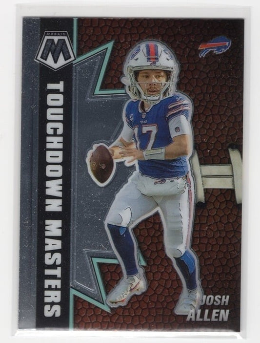 Josh Allen 2021 Panini Mosaic Touchdown Masters #TM-15