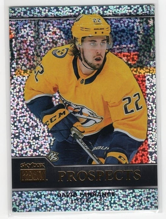 David Farrance 2021-22 Skybox Metal Universe Prospects Premium #PP-22